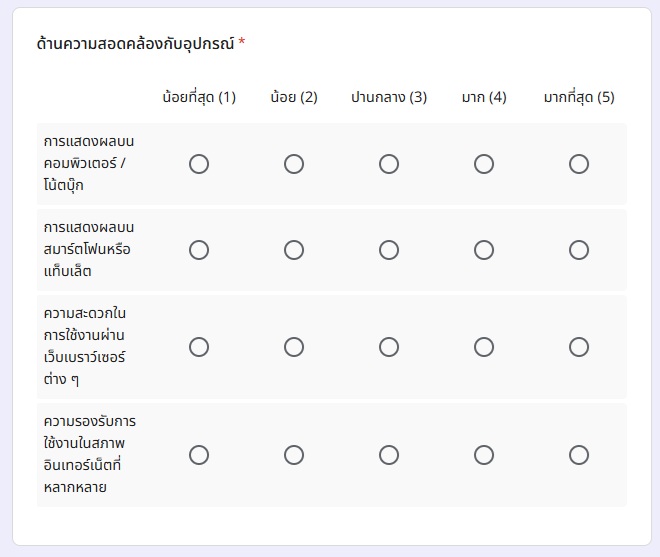 แบบสอบถาม5