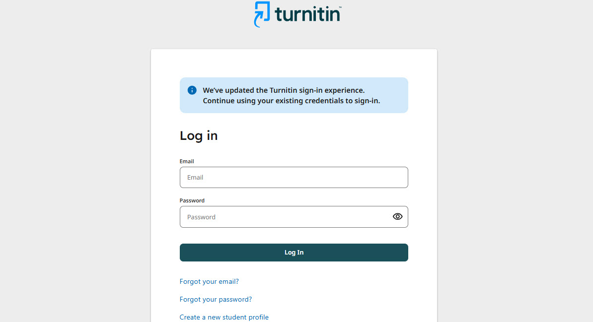 loginturnitin